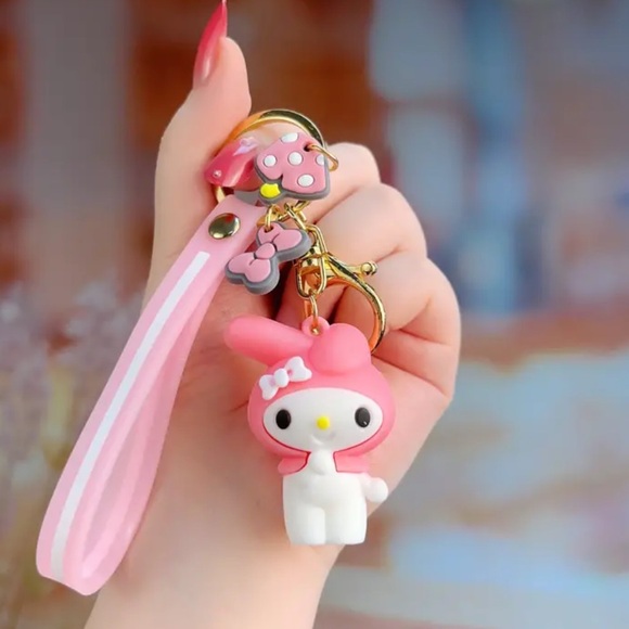 Sanrio My Melody Pink & White Keychain - Picture 2 of 5